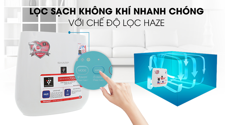 Máy lọc không khí Sharp FP-J30E-A Máy lọc không khí Sharp FP-J30E-A