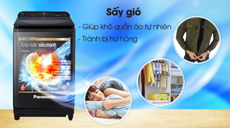 Máy giặt Panasonic Inverter 10.5 Kg NA-FD10AR1BV