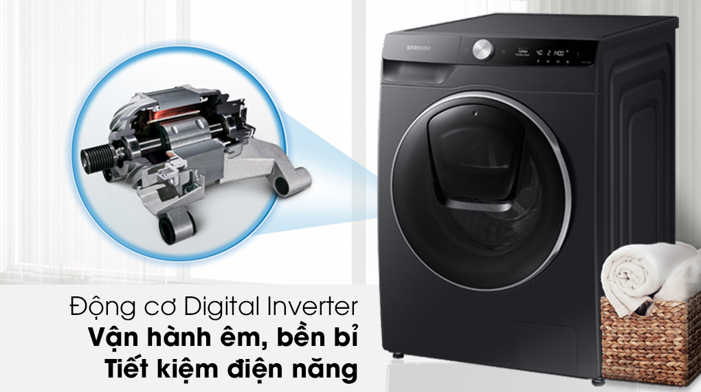 Máy giặt Samsung AI AddWash Inverter 12kg WW12TP94DSB