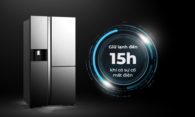Tủ lạnh Hitachi Inverter 569 lít R-MY800GVGV0 MIR