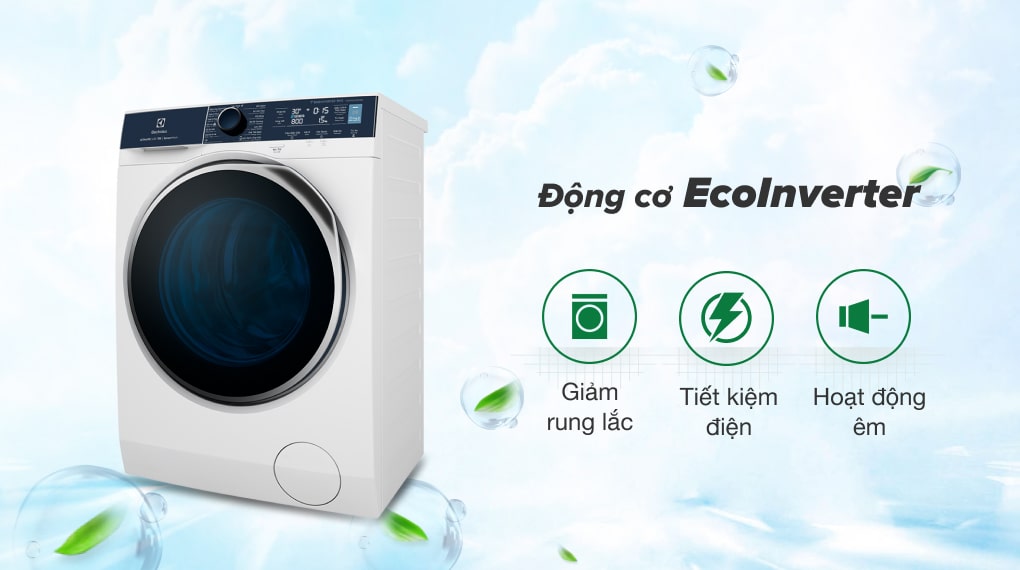 Máy giặt Electrolux Inverter 9 kg EWF9042Q7WB