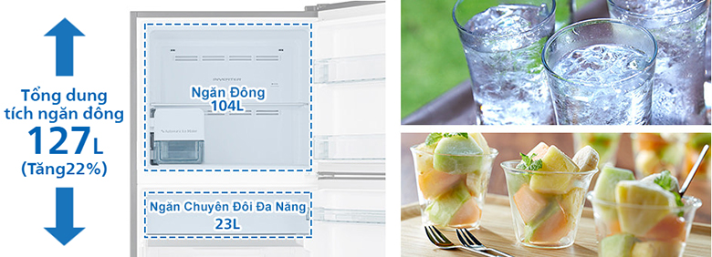 Tủ lạnh Hitachi Inverter 390 lít R-FVY510PGV0 GMG