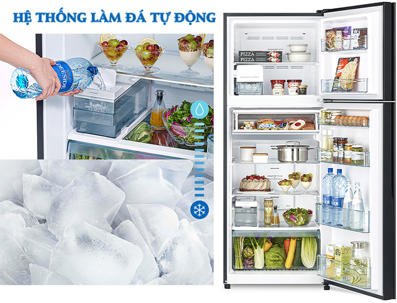 Tủ lạnh Hitachi Inverter 390 lít R-FVY510PGV0 GMG