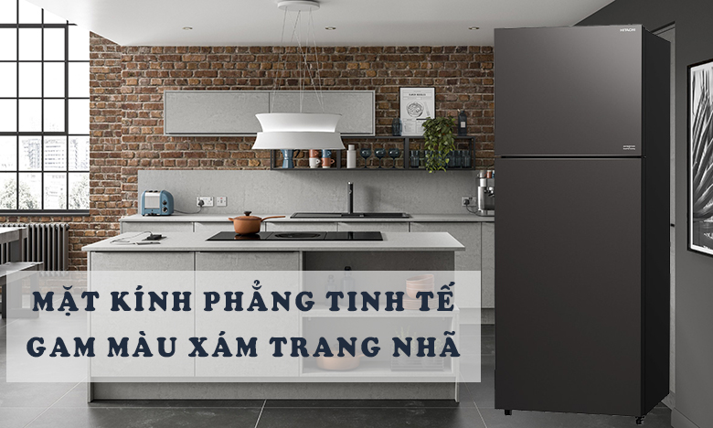 Tủ lạnh Hitachi Inverter 390 lít R-FVY510PGV0 GMG