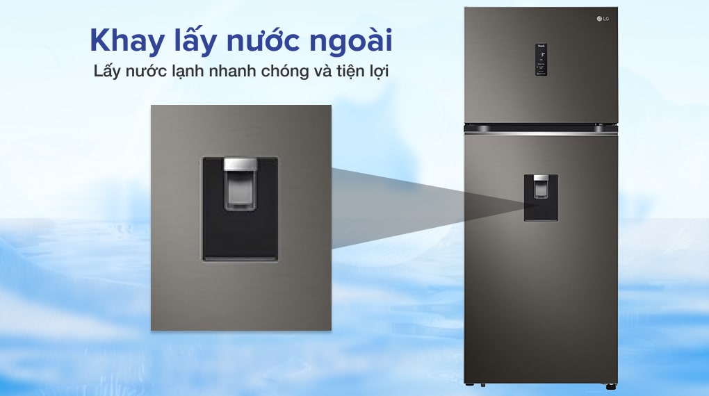 Tủ lạnh LG Inverter 374 lít GN-D372BLA