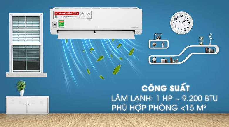 Máy lạnh LG Inverter 1 HP V10API1