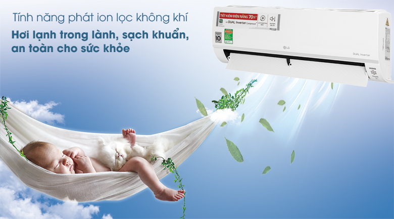 Máy lạnh LG Inverter 1 HP V10API1