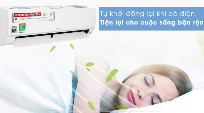 Máy lạnh LG Inverter 1 HP V10API1