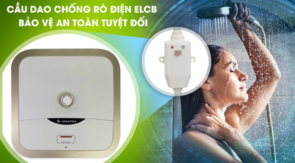 Máy nước nóng gián tiếp Ariston 15 lít 2500W AN2 15 R AG+ 2.5 FE
