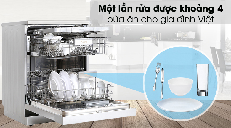 Máy rửa chén độc lập có sấy Galanz W60B1A401M-AE5(SS)