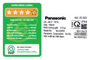 May Giat Panasonic Inverter 9.5 Kg NA V95FR1BVT