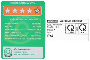 May Giat Samsung Ai Inverter 10kg Ww10t634dlx