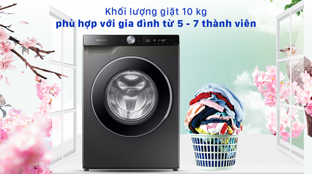 Máy giặt Samsung AI Inverter 10kg WW10T634DLX Máy giặt Samsung AI Inverter 10kg WW10T634DLX