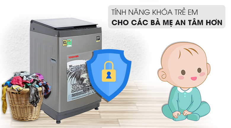 Máy giặt Toshiba 10.5 kg AW-UK1150HV(SG)