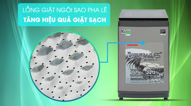 Máy giặt Toshiba 10.5 kg AW-UK1150HV(SG)
