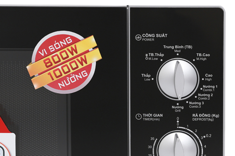 Lò vi sóng có nướng Sharp R-G302VN-S 23 lít