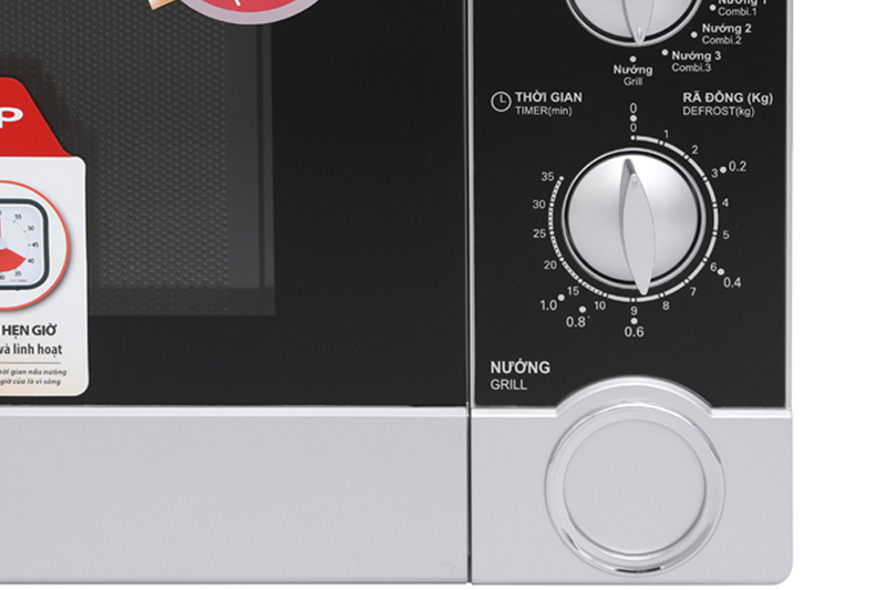 Lò vi sóng có nướng Sharp R-G302VN-S 23 lít