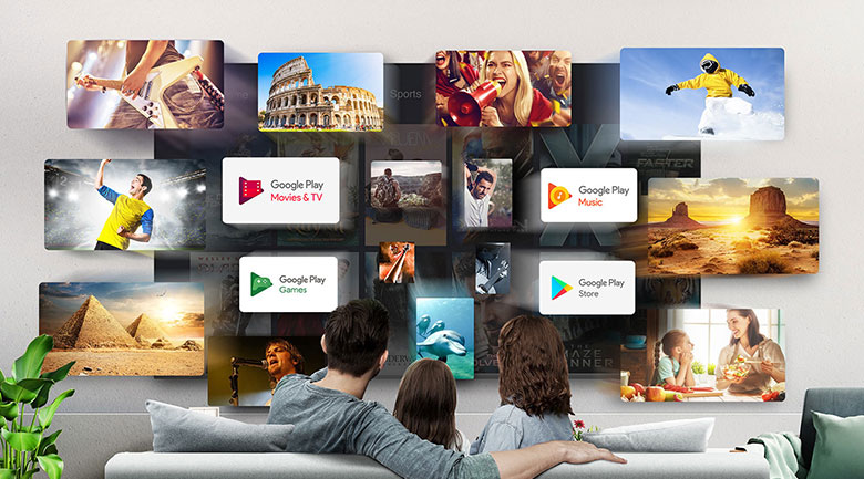 Android Tivi TCL 4K 43 inch 43P615