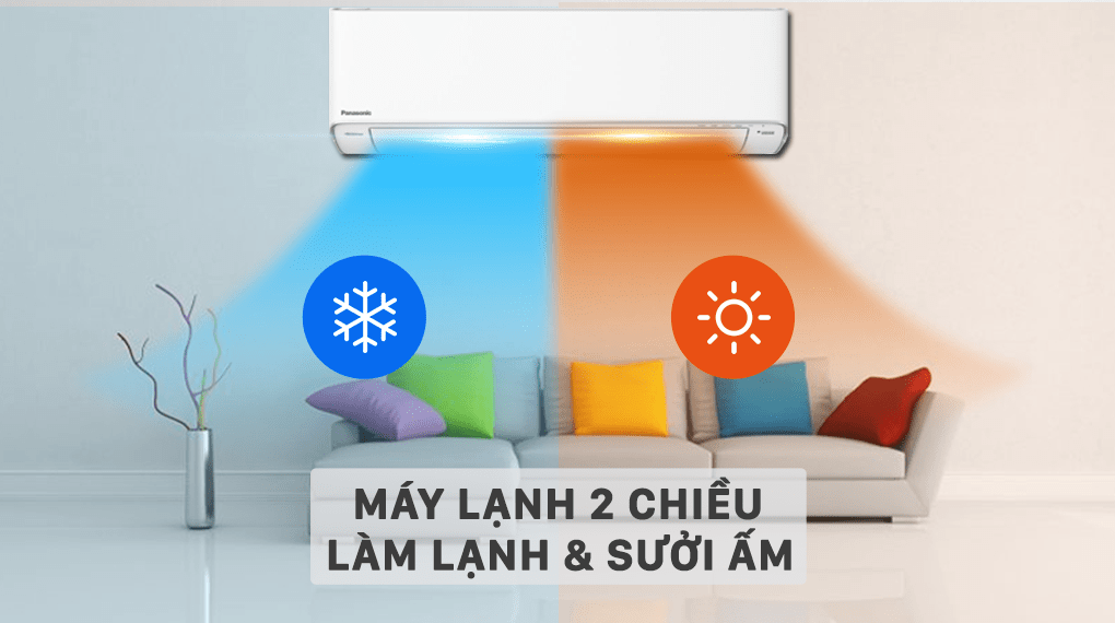 Máy lạnh 2 chiều Panasonic 1.5 HP CU/CS-XZ12XKH-8