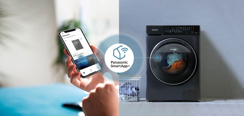 Máy giặt Panasonic Inverter 9kg NA-V90FR1BVT