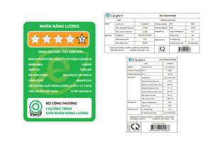 May Lanh Casper 2 Chieu Inverter 1 Hp Gh 09is33