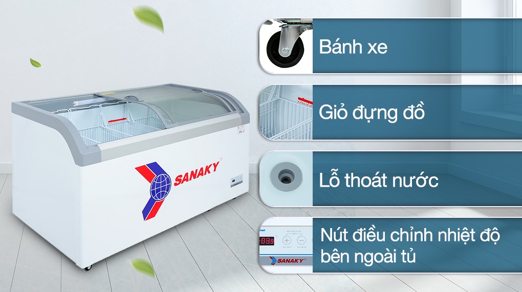 Tủ đông Sanaky 500 lít VH-888KA