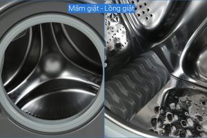 May Giat Say Whirlpool Inverter 10.5 Kg WWEB10702FG