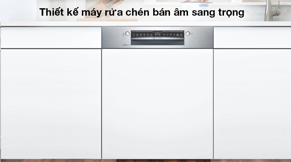 Máy rửa chén bán âm Bosch SMI4ECS14E