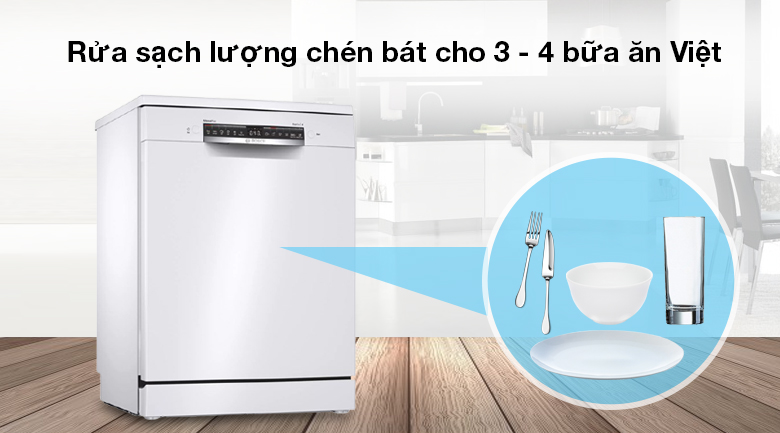 Máy rửa chén độc lập Bosch SMS4HAW48E