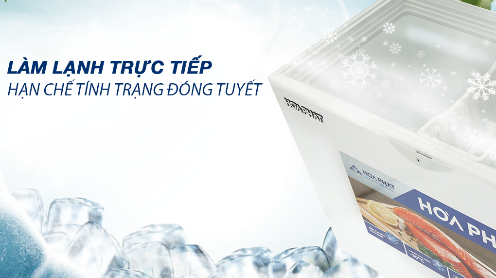 Tủ đông Hòa Phát 252 lít HPF AD6252 Tủ đông Hòa Phát 252 lít HPF AD6252