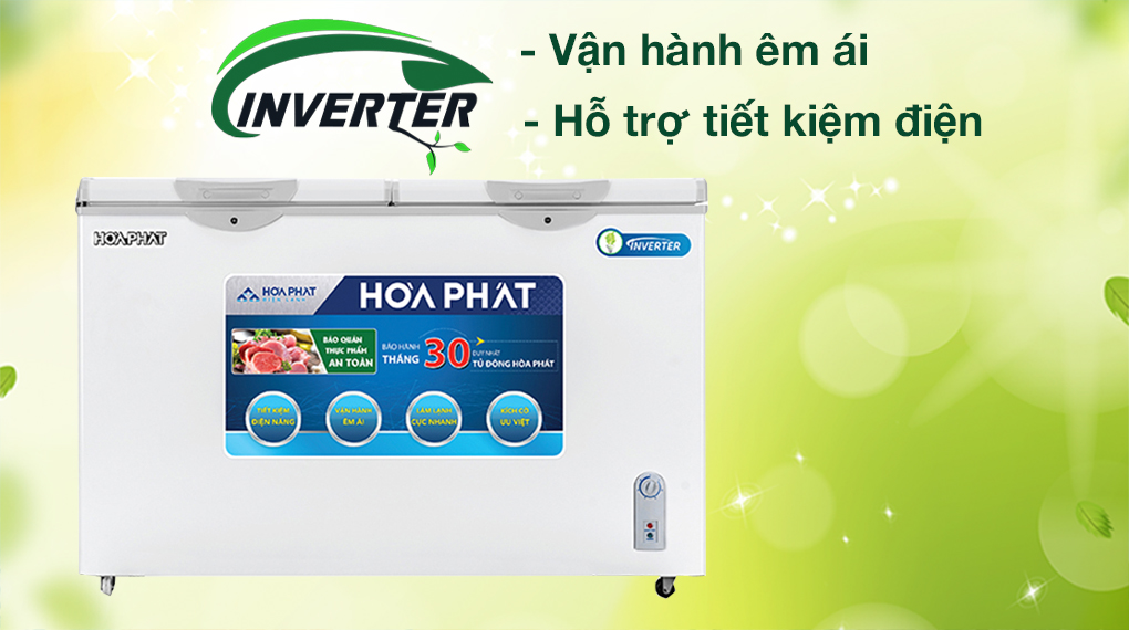 Tủ đông Hòa Phát 271 lít HCFI 656S2Đ2