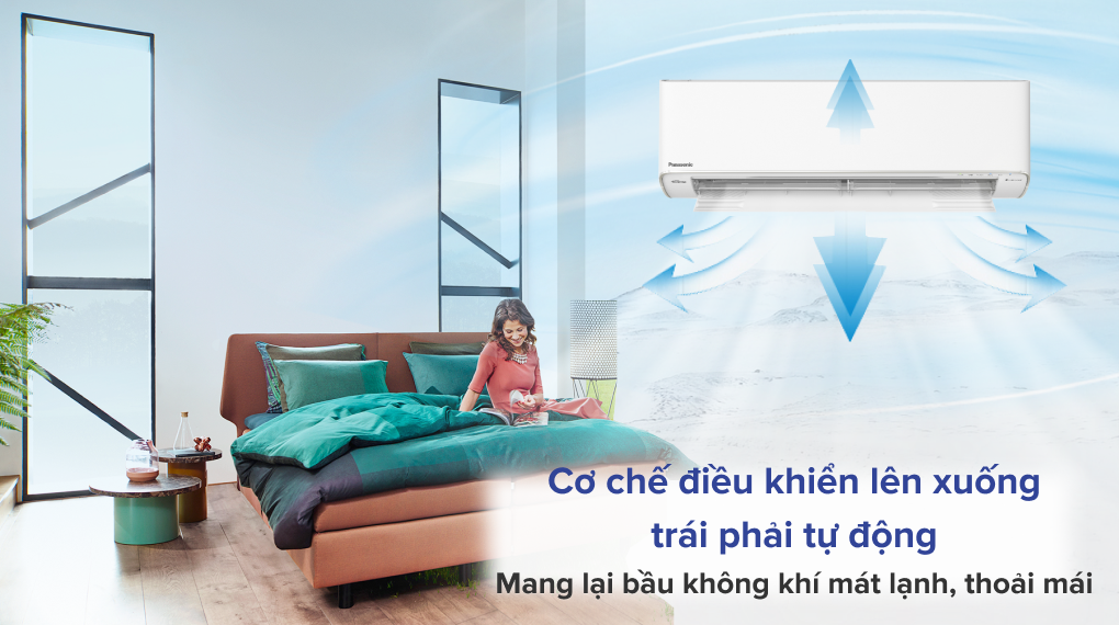 Máy điều hòa 2 chiều Panasonic Inverter 11900 BTU CU/CS-XZ12ZKH-8