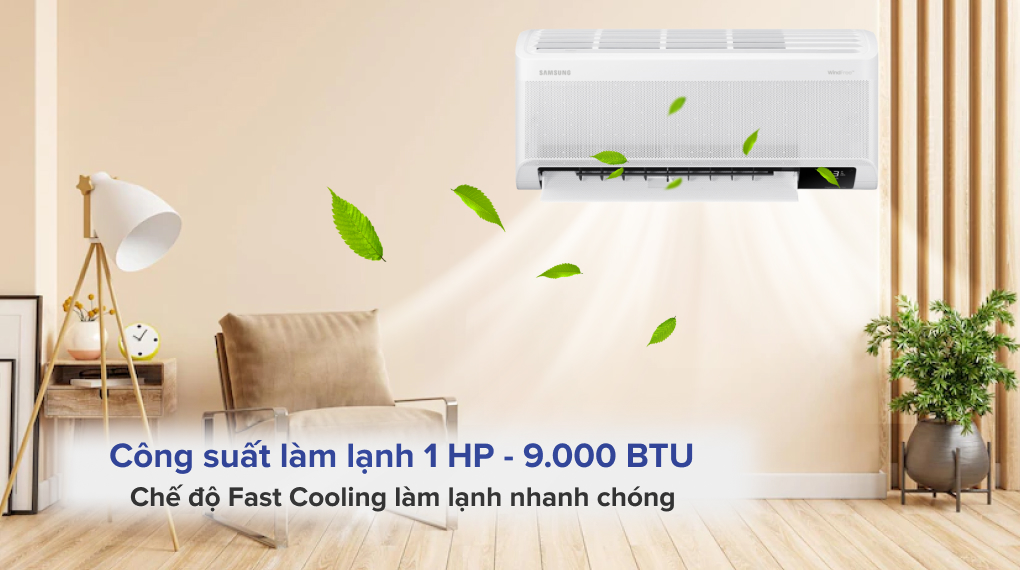 Máy lạnh Samsung Inverter 1 HP AR10CYHAAWKNSV