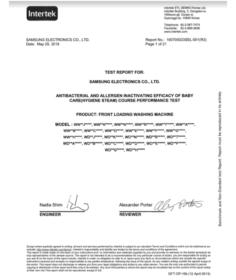 Máy giặt sấy Samsung Inverter 14 kg WD14BB944DGMSV