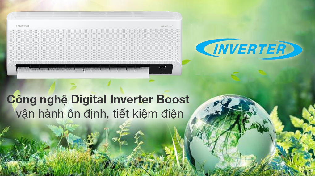 Máy lạnh Samsung Inverter 1.5 HP AR13CYFAAWKNSV