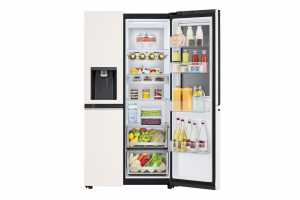 Tu Lanh Lg Inverter 635 Lit Side By Side Instaview Door In Door Gr X257bg