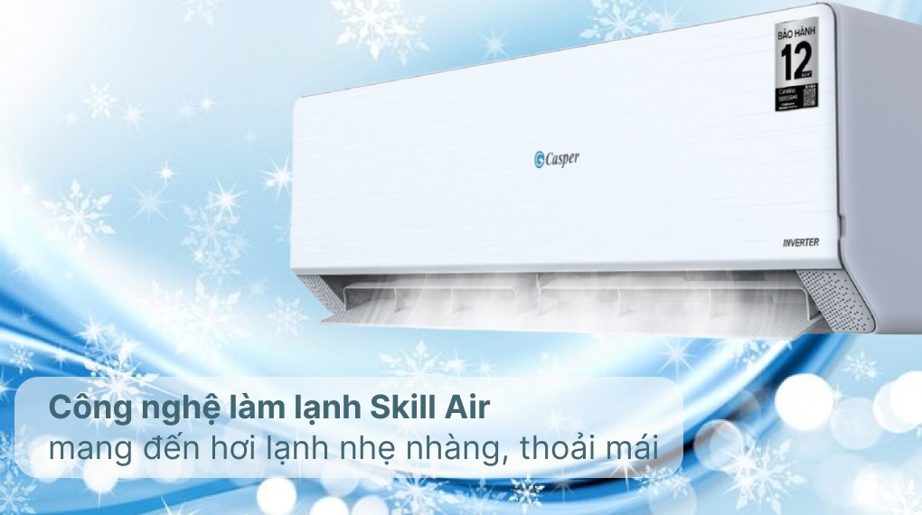 Điều hòa Casper Inverter 9500 BTU QC-09IS36