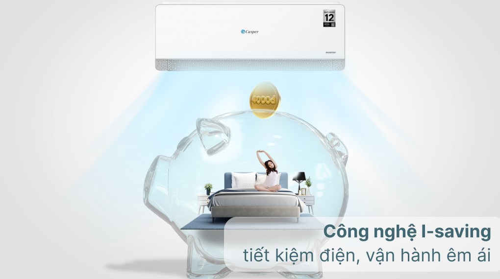 Điều hòa Casper Inverter 9500 BTU QC-09IS36