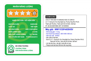 Máy giặt Samsung Inverter 11 kg WW11CGP44DSHSV