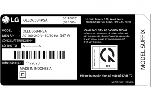 Smart Tivi OLED LG 4K 65 inch 65B4PSA