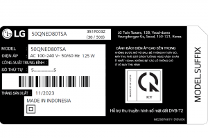 Smart Tivi QNED LG 4K 50 inch 50QNED80TSA