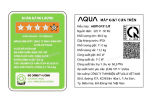 Máy giặt Aqua Inverter 11 kg AQW-DR110JT BK