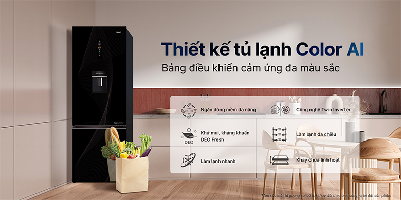 AQR-B380MA(WGP)U1 nhiều tiện ích