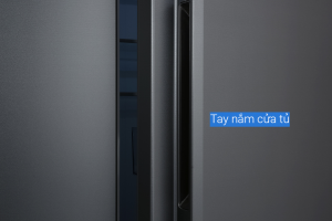 Tủ lạnh Aqua Inverter 646 lít AQR-S682XA(SLB)