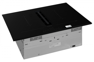 Bếp từ 4 vùng nấu lắp âm tích hợp hút mùi Bosch PVQ731F15E