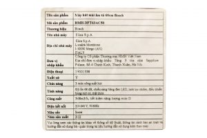 Máy hút mùi âm tủ Bosch DFT63AC50