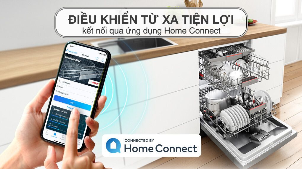 Máy rửa chén độc lập Bosch SMS6ZCI37Q - Tiện ích