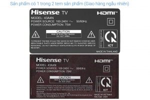 Tivi Hisense 43 inch 43A4N