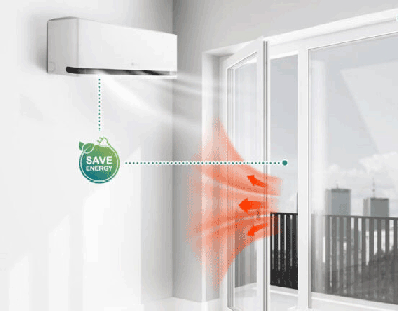 Điều hòa LG 2 chiều Inverter 24.000BTU IDH24M1 - Phát hiện cửa sổ mở