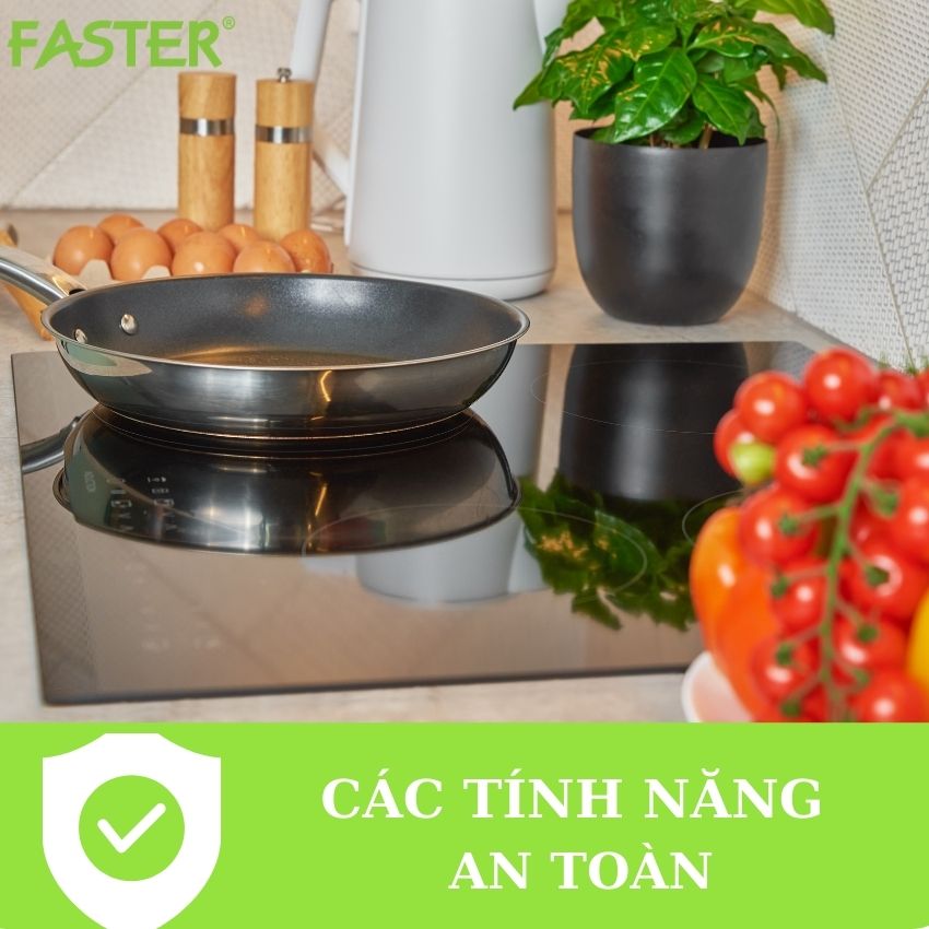 Tính năng an toàn của bếp từ